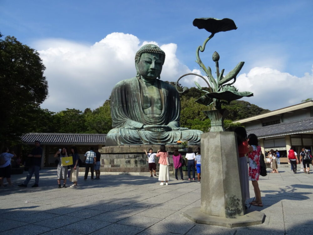 鎌倉のパワースポット「鎌倉大仏」と「鶴岡八幡宮」をめぐる東京からの半日観光 