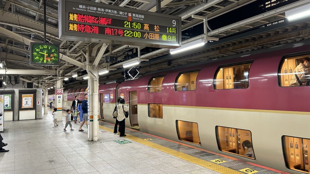 寝台特急サンライズで大阪から東京へ行く際の準備と注意
