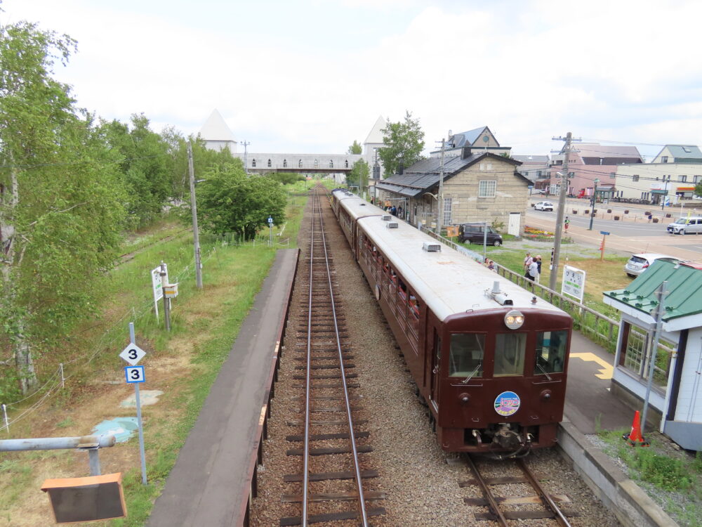 跨線橋からの撮影