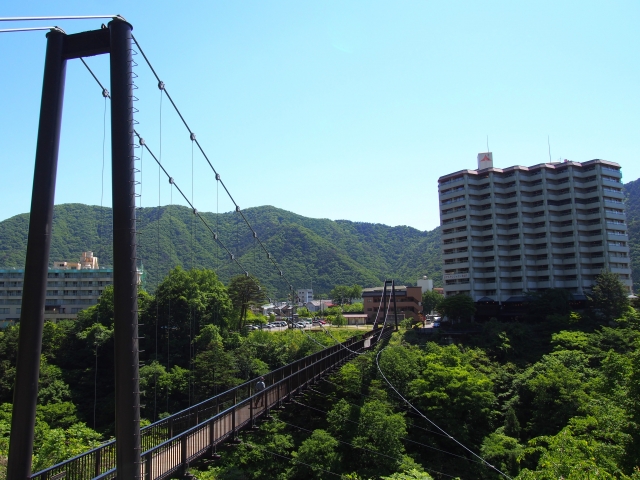 鬼怒川吊り橋