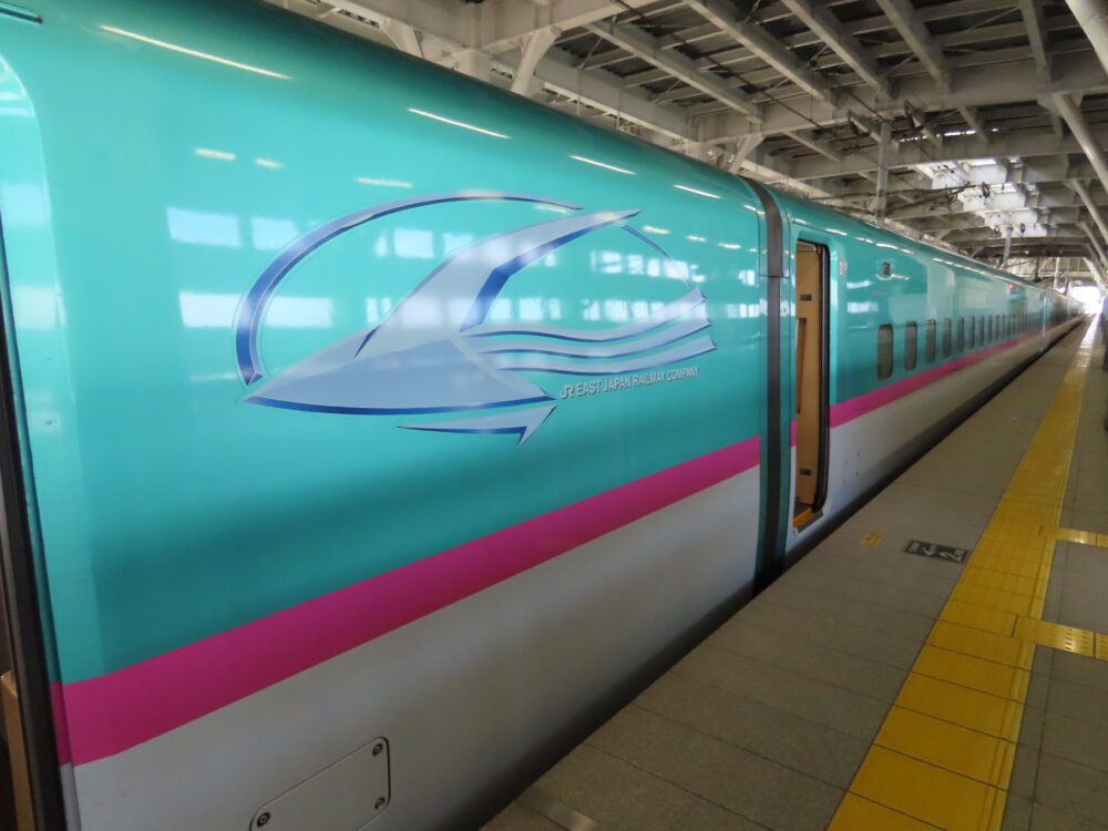 大宮駅停車中のはやぶさ