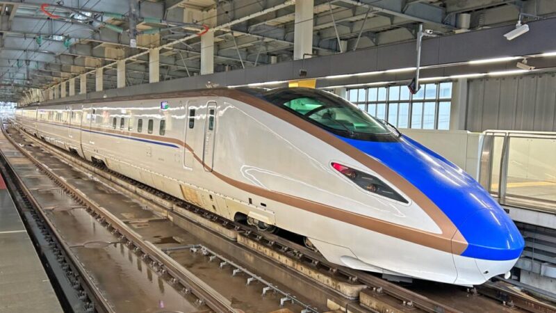 北陸新幹線かがやき号の自由席と座席表での指定席の選び方