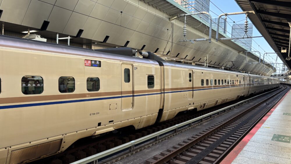上越新幹線とき号の側面