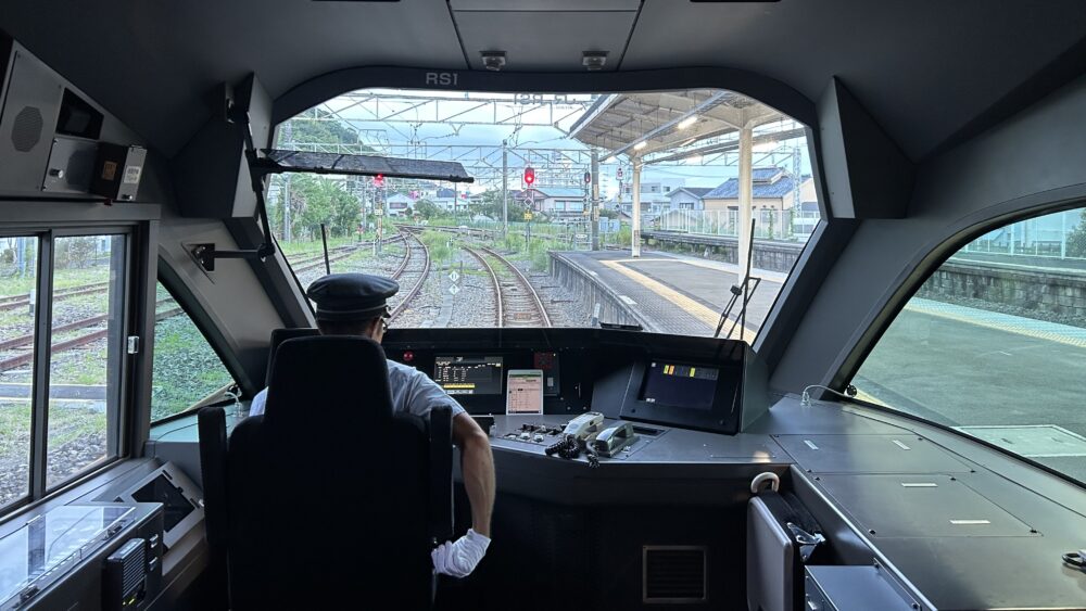 サフィール踊り子8号車前面展望